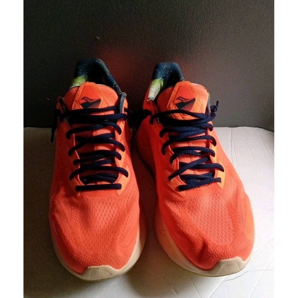 Saucony Running Shoes Athletic Comfort‎ Lightweight Orange Sneakers